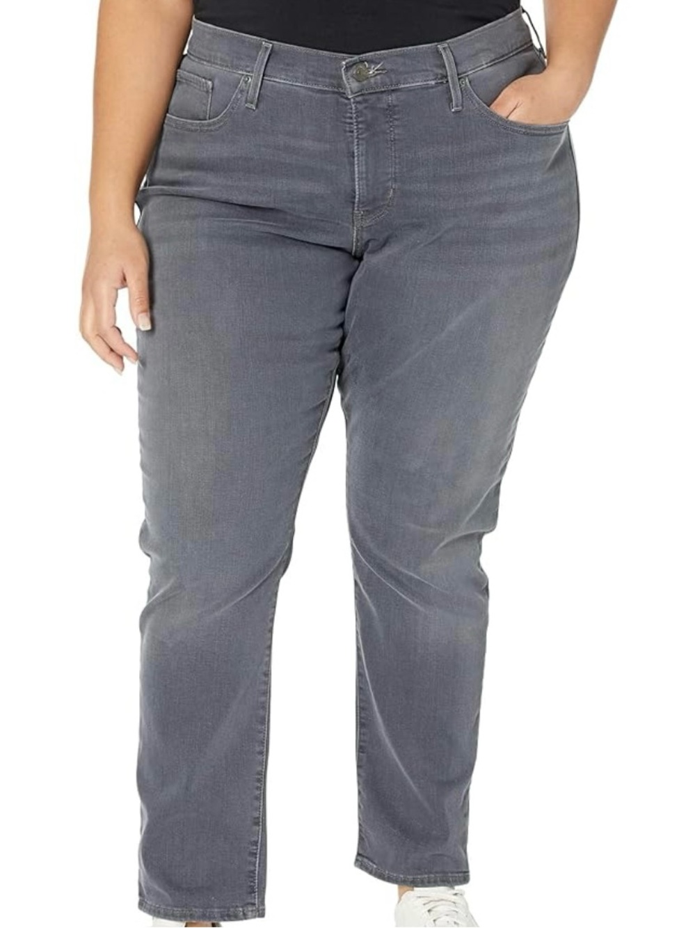 Levi’s 311 Shaping Skinny Jeans High Rise Gray Slumber Fits 34x30 (Marked 32)